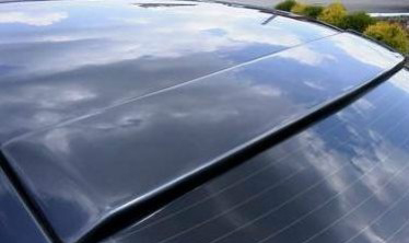 Bakrutes spoiler W124